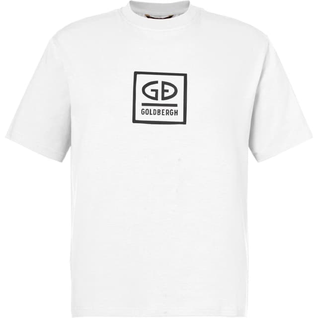 Detalle de Goldbergh Legacy Camiseta de mujer de punto de algodón con elastán