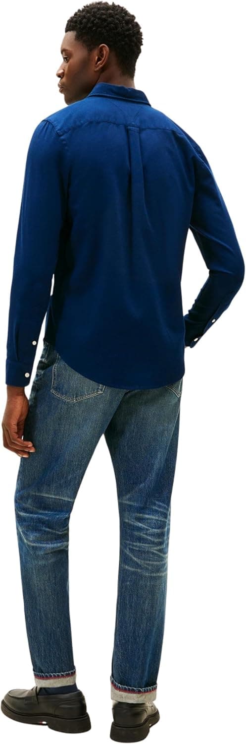 Detalle 2 de Tommy Hilfiger men’s Flex Dobby SF long-sleeve shirt (MW0MW41684)