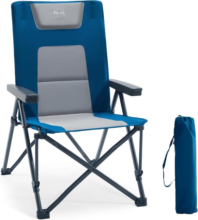 Imagen de TIMBER RIDGE Folding Camping Chair 260kg capacity en OfertitasTOP
