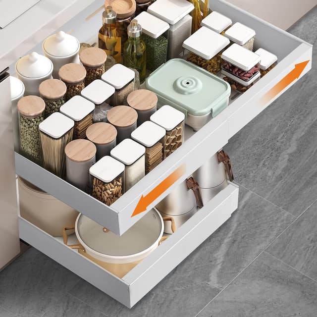 Imagen de Cajón extraíble 32-52 cm para armario en OfertitasTOP