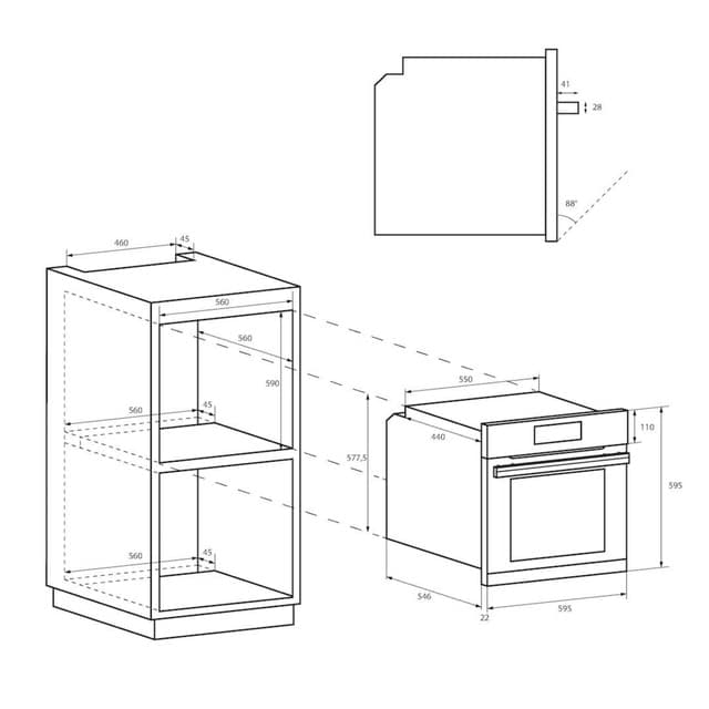 Thumbnail 1 de Candy PCI27XCH63CC4U2 Horno multifunción y placa vitrocerámica 🔥