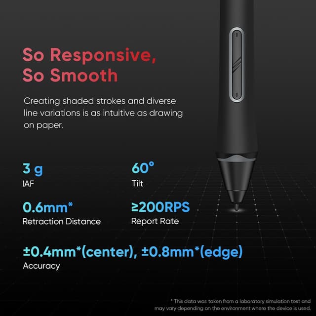 Detalle de XPPen Artist 15.6 Pro V2 drawing tablet