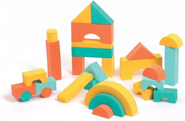 Detalle de Ludi 28 blocchi di schiuma per neonato 10 mesi