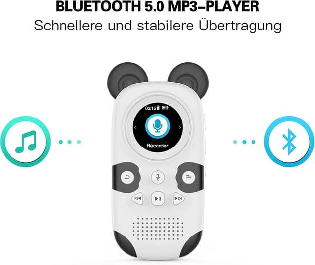 Detalle 2 de Lettore MP3 bambini 64 GB Bluetooth 5.0
