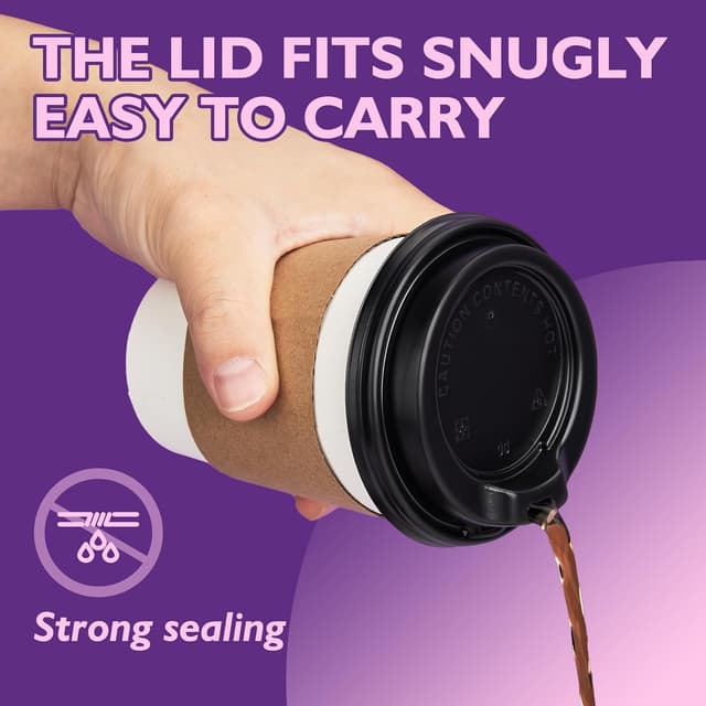 Thumbnail 6 de PACKINNO 12 oz Disposable Coffee Cups