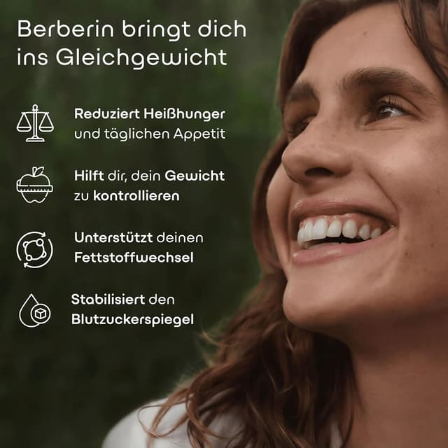 Detalle 2 de GreenLab Berberin HCL 1200 mg Kapseln