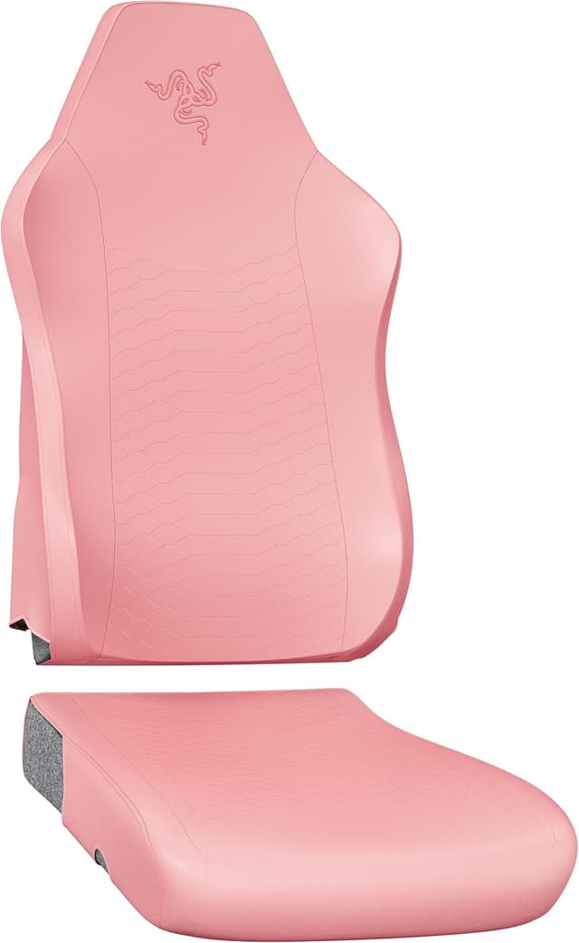 Detalle de Razer Gaming Chair Sleeves für Designt Iskur V2 X (2-teilig, komplett waschbar) Quartz