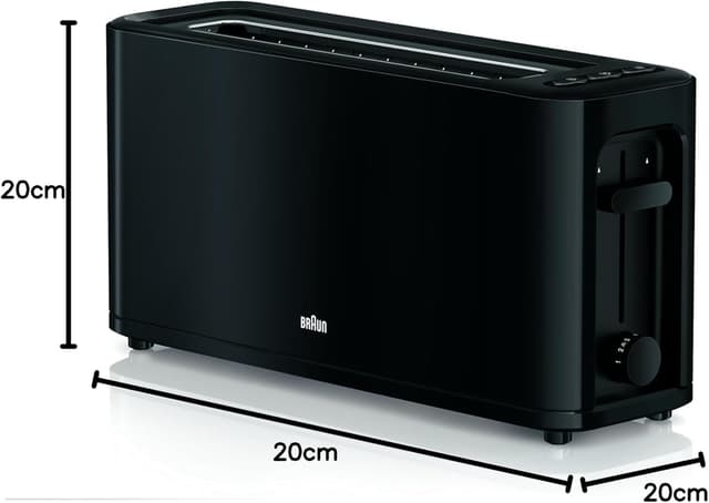 Thumbnail 4 de Braun PurEase HT3110BK Tostadora de Pan, 2 Ranuras, 7 Niveles