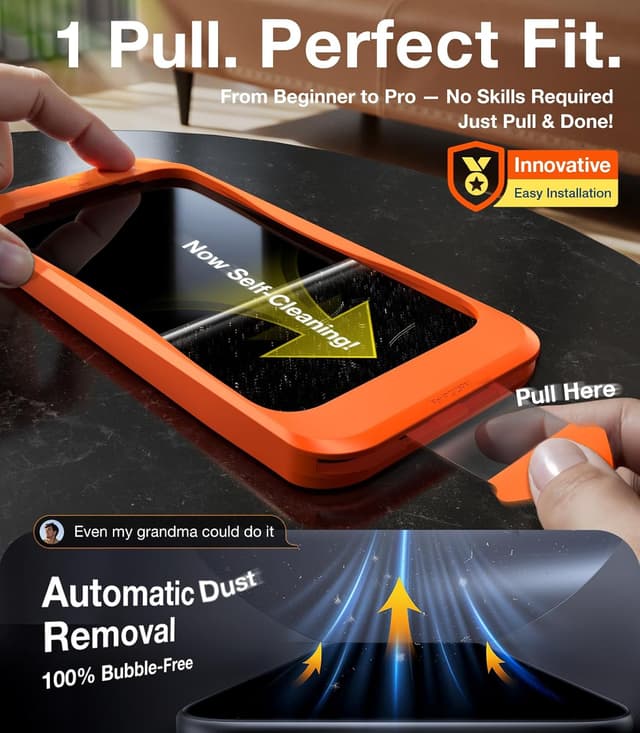 Thumbnail 5 de UltraGlass 9H+ Privacy Screen Protector for iPhone 15 Pro Max