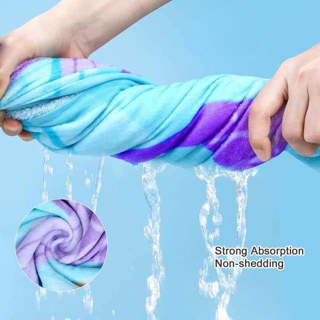 Detalle de Badeponcho Kinder 70 x 60 cm aus Baumwolle