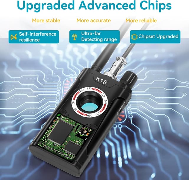 Detalle 2 de Hidden Camera Detector for Travel and Hotels