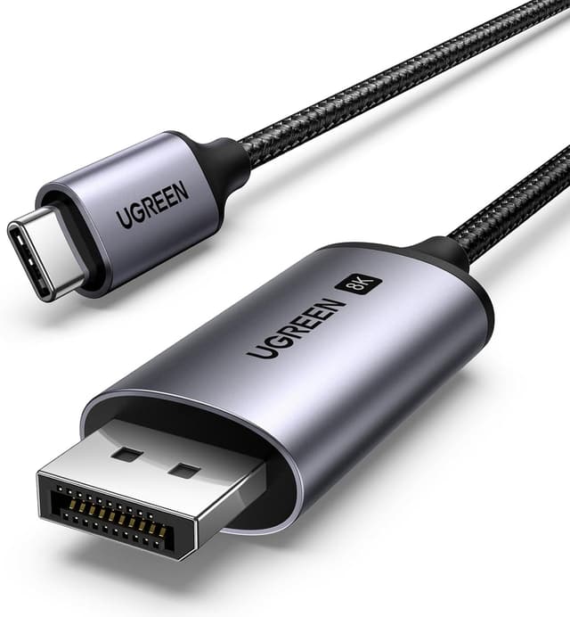 Detalle de UGREEN Cable USB C a DisplayPort 1.4 3M 8K@60Hz