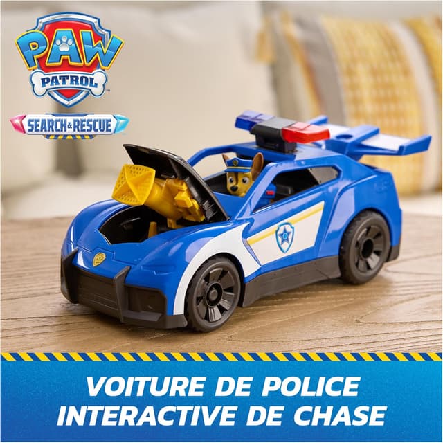 Detalle de Paw Patrol Véhicule interactif Chase 28 cm