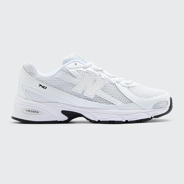 Detalle de New Balance 740 unisex casual: zapatilla retro con amortiguación ABZORB