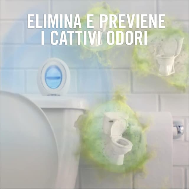 Thumbnail 6 de Ambi Pur Bagno Profumatore per ambienti con tecnologia elimina odori, fragranza Limone (8 profumatori)