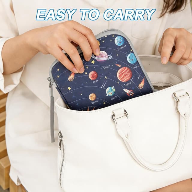 Thumbnail 6 de Noaya Card Case Card Holder with Zipper – 80-pocket card binder for 2.3 x 3.4 inch cards