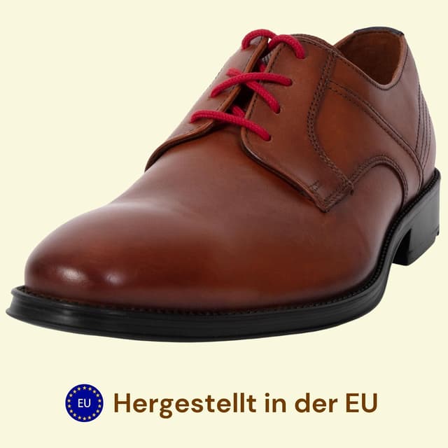 Detalle 2 de Mount Swiss© runde Schnürsenkel aus 100% Baumwolle, rot – Ø 3–4 mm, Länge 45–200 cm