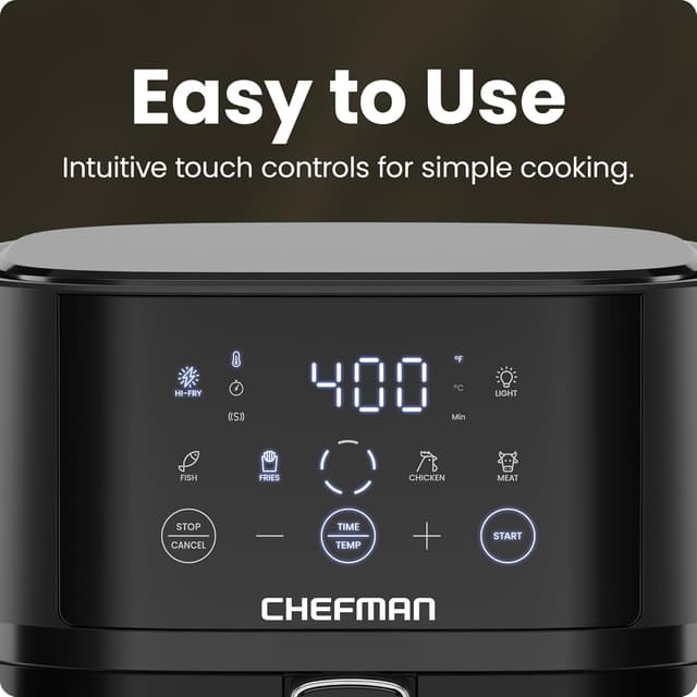 Thumbnail 3 de Chefman Air Fryer 4 QT Compact Airfryer
