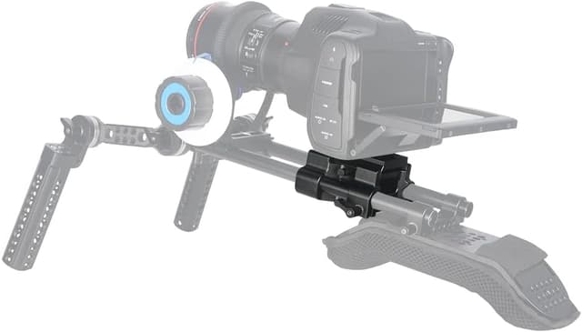 Detalle de NICEYRIG Quick Release Plate for Manfrotto 577/501/500/701 with 15mm Dual Rod Clamp