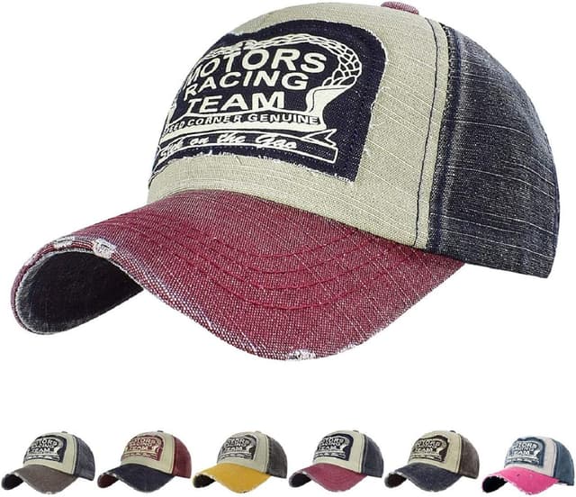 Detalle 2 de Tuopuda cappellino baseball vintage unisex snapback in cotone