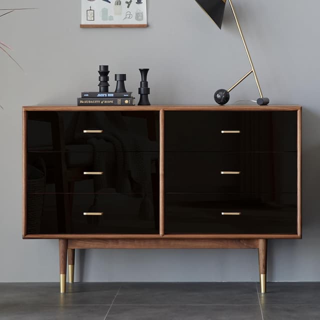 Thumbnail 5 de Hode Klebefolie Möbel Schwarz Hochglanz 40cmX3m