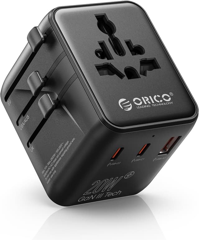 Imagen de ORICO Adaptateur voyage 5 en 1 USB PD 20W en OfertitasTOP