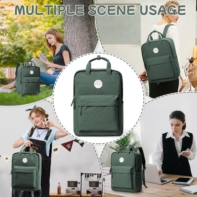 Detalle 2 de HYC00 Women’s Lightweight School Backpack (HYC00 School Backpack Women) – Laptop Rucksack with Anti-theft Pocket