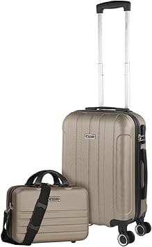 Detalle de ITACA Maleta de Cabina Rígida 55x40x20 ✈️ Ligera y Compacta