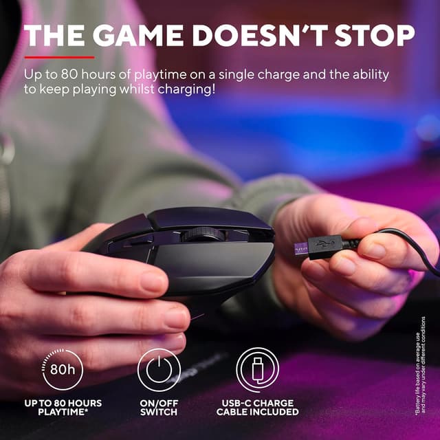 Detalle 2 de Trust GXT 1794 Gaming Tastatur mit 80 Std