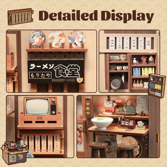 Thumbnail 3 de Fsolis Book Nook Japón kit con iluminación LED