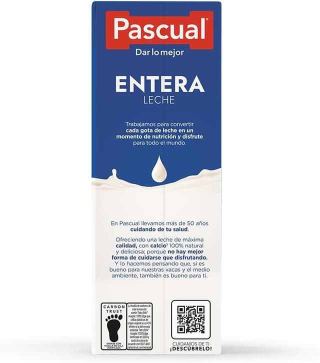 Thumbnail 4 de Leche Pascual Clásica Entera 6x1L 🥛