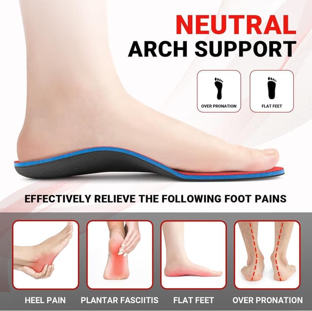 Detalle 2 de PCSsole arch support insoles for flat feet