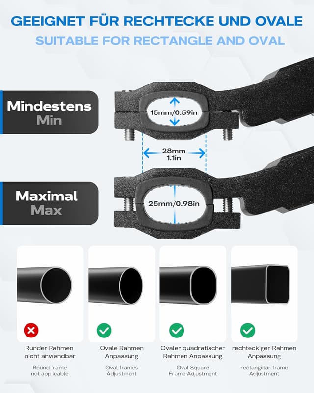 Thumbnail 2 de WATSABRO Fahrradständer 24-29 Zoll