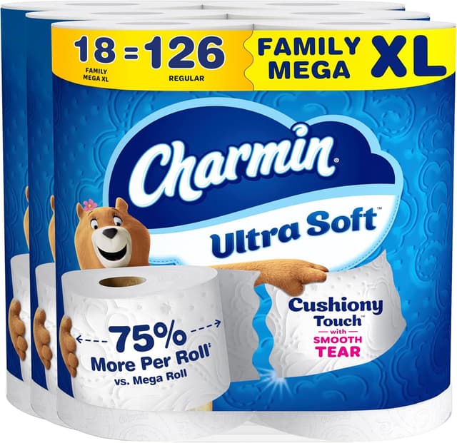 Detalle de Charmin Ultra Soft Toilet Paper 2-Ply