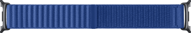 Detalle de Samsung Galaxy Watch8 Nylon Armband Blau M/L
