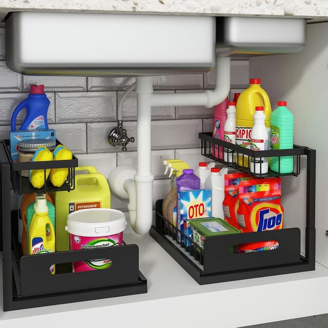 Imagen de REALINN Under Sink Organizer 2-Pack en OfertitasTOP