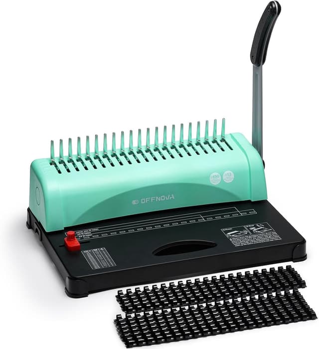 Detalle de OFFNOVA Bindemaschine 450 Blatt