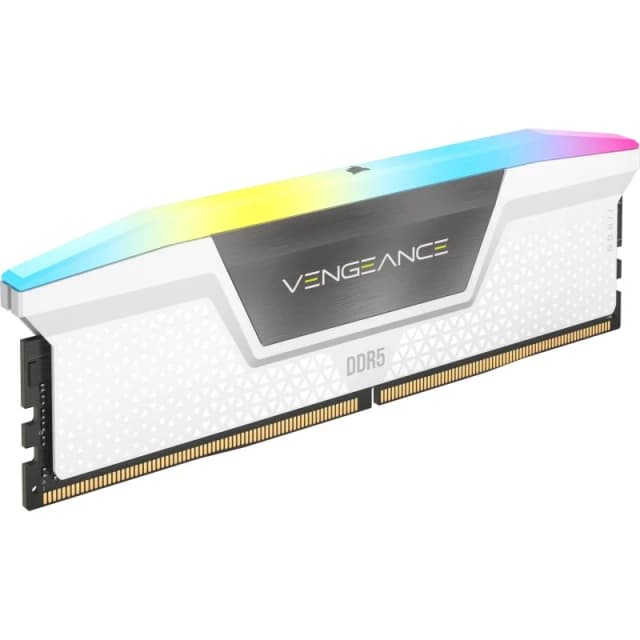 Detalle de Corsair Vengeance RGB CMH32GX5M2E6000Z36W 32 GB DDR5
