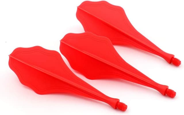 Detalle de CUESOUL TRAJ AK8 – lot de 3 vols de fléchettes intégrés (rouge), conception renforcée