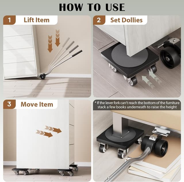 Thumbnail 3 de ONEON Kit déplaceur de meubles 227 kg