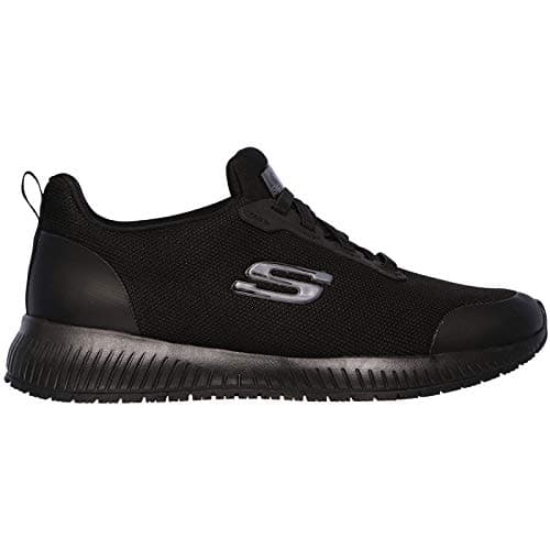 Detalle 2 de Skechers SQUAD SR Zapatillas mujer Black Flat Knit 39 EU