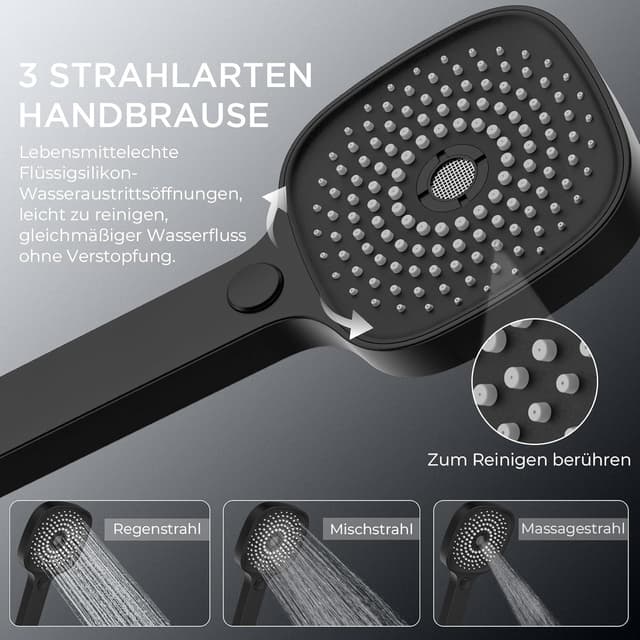 Detalle 2 de FORIOUS FORIOUS Duschsystem Thermostat