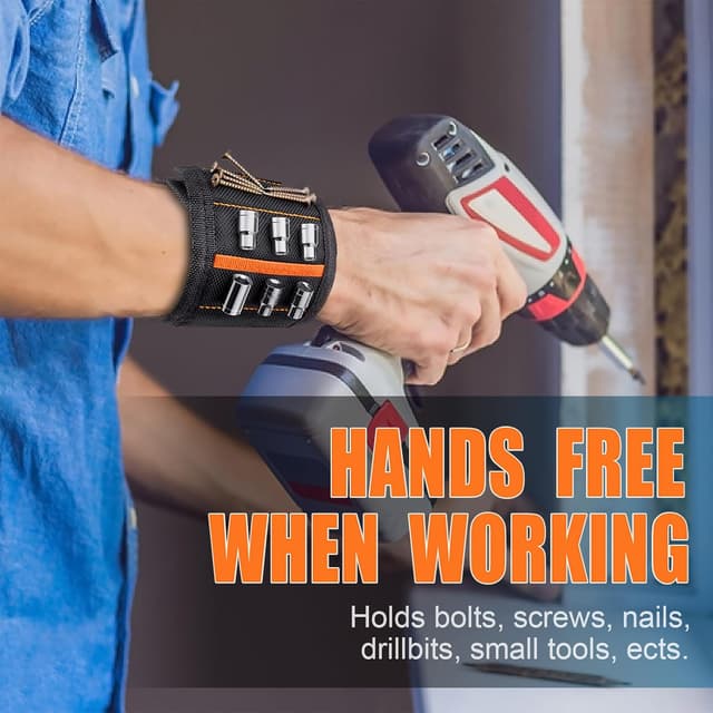 Detalle 1 de Magnetarmband Handwerker 15 Magnete für Männer