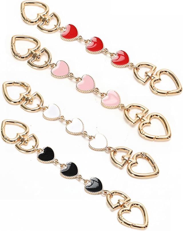 Thumbnail 5 de jiesinlov Bag Extender Chain 17cm Heart-Red ❤