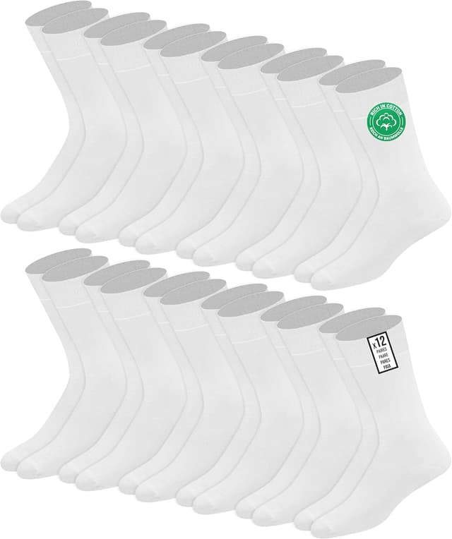 Imagen de SOXCO Chaussettes Classiques en Coton en OfertitasTOP