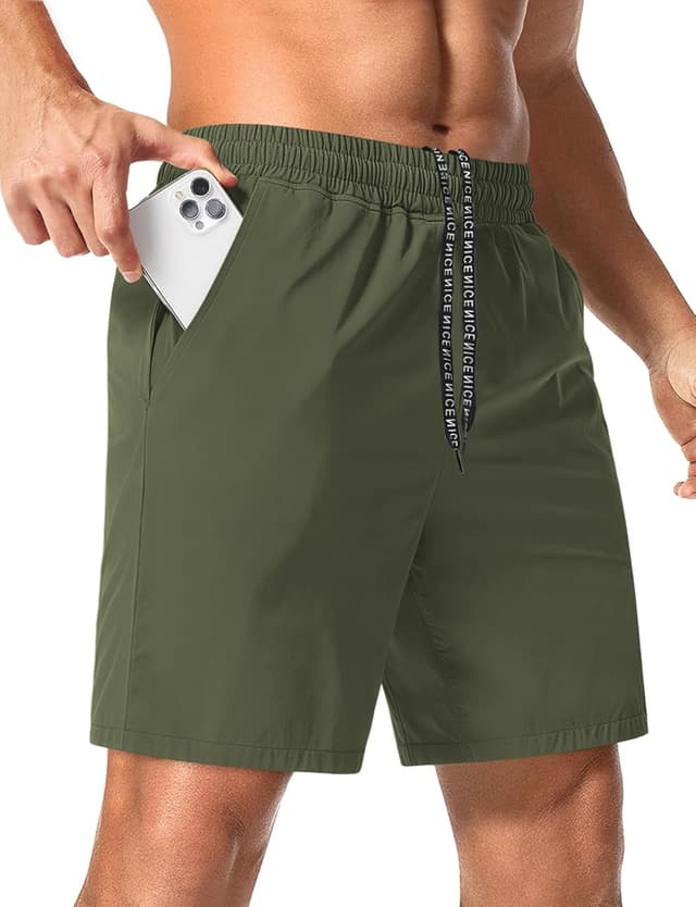 Thumbnail 6 de Aolesy Men's 7" Running Shorts with Pockets