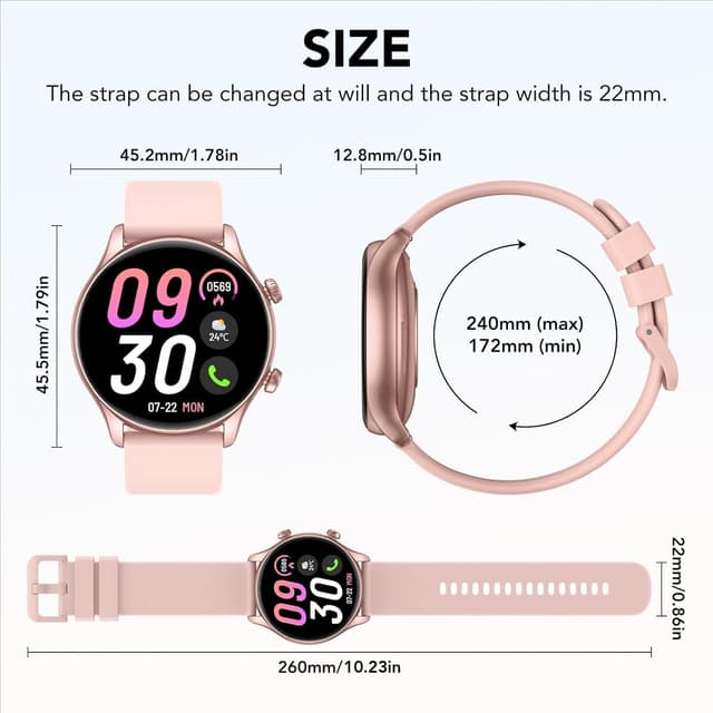 Thumbnail 6 de Smartwatch Mujer 1,39" con llamadas