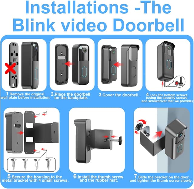 Thumbnail 5 de Anti-Theft Blink Doorbell Mount 2nd Gen