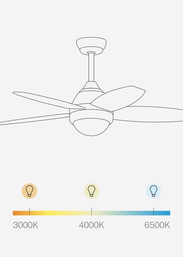 Thumbnail 5 de WINDFLOWOOD Ventilador de techo con luz