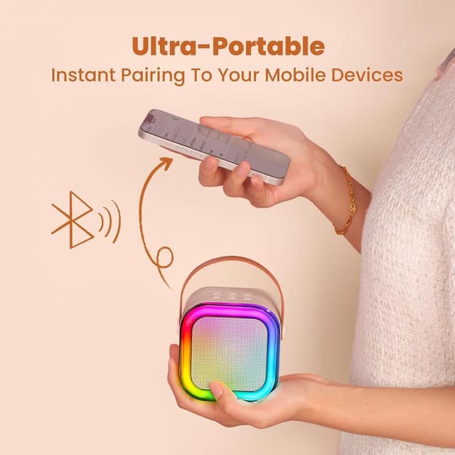 Thumbnail 2 de IROO Karaoke Machine for Kids 2 mics